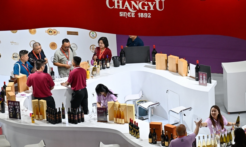 第五届中国（宁夏）国际葡萄酒文化旅游博览会开幕