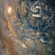 木星风暴绵延数千里 如油画般壮丽