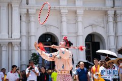 澳门举行哪吒太子圣尊巡游活动