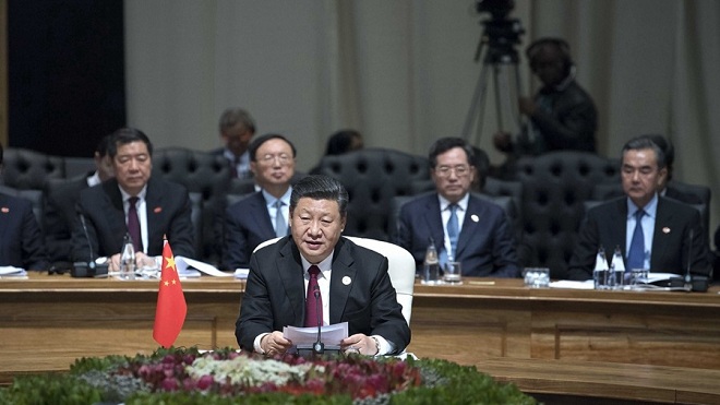 习近平出席金砖国家领导人第十次会晤并发表重要讲话