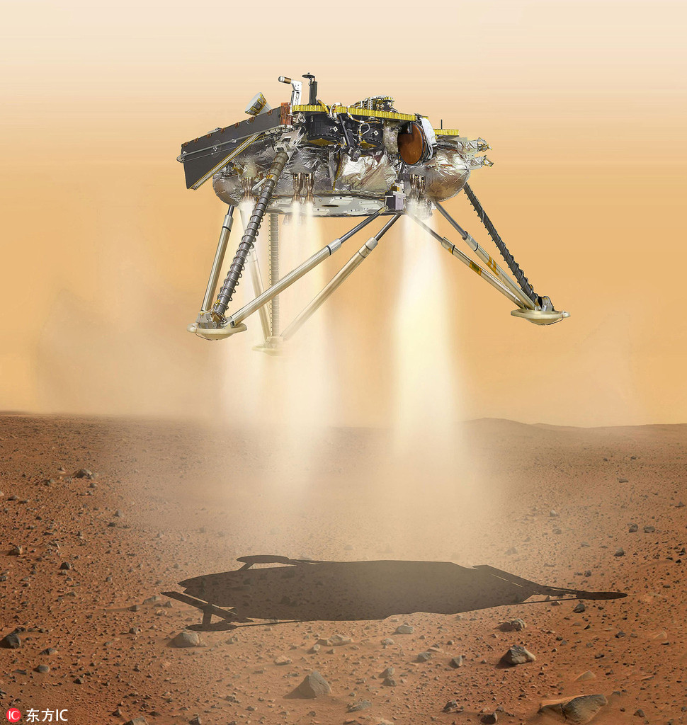 美国“洞察”号无人探测器成功登陆火星 传回首张照片【6】