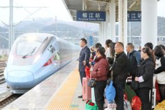 重整行囊再出发 春节返程载满爱